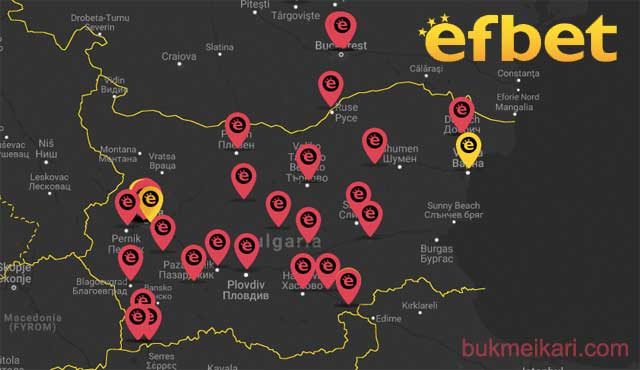 игрални зали спортни барове казина на ефбет 