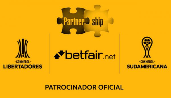 Betfair официален партньор на CONMEBOL