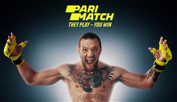 Реклама на Parimatch с Конър Макгрегър