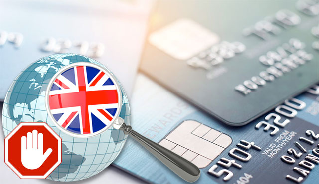 Забрана на залагания с кредитни карти Великобритания