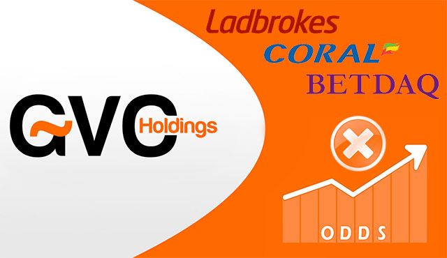GVC сваля букмейкърите си от сайтове за коефициенти