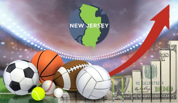 Ръст на спортните залози в Ню Джърси